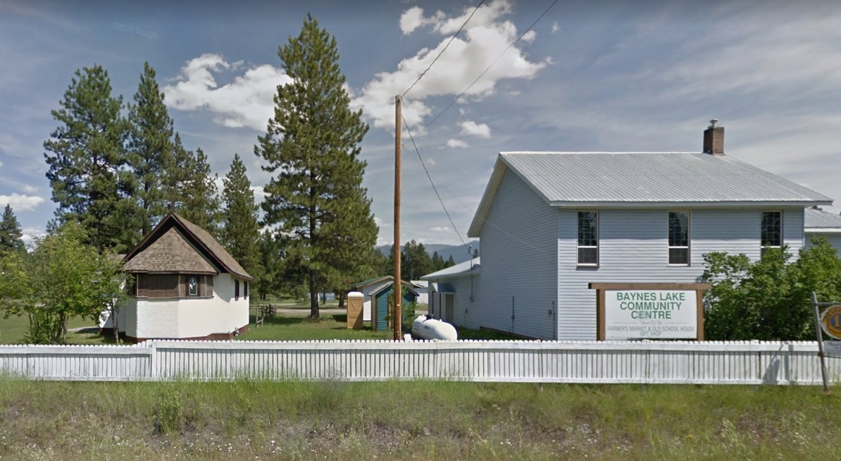 GDMBR: Baynes Lake Church and Community Centre.